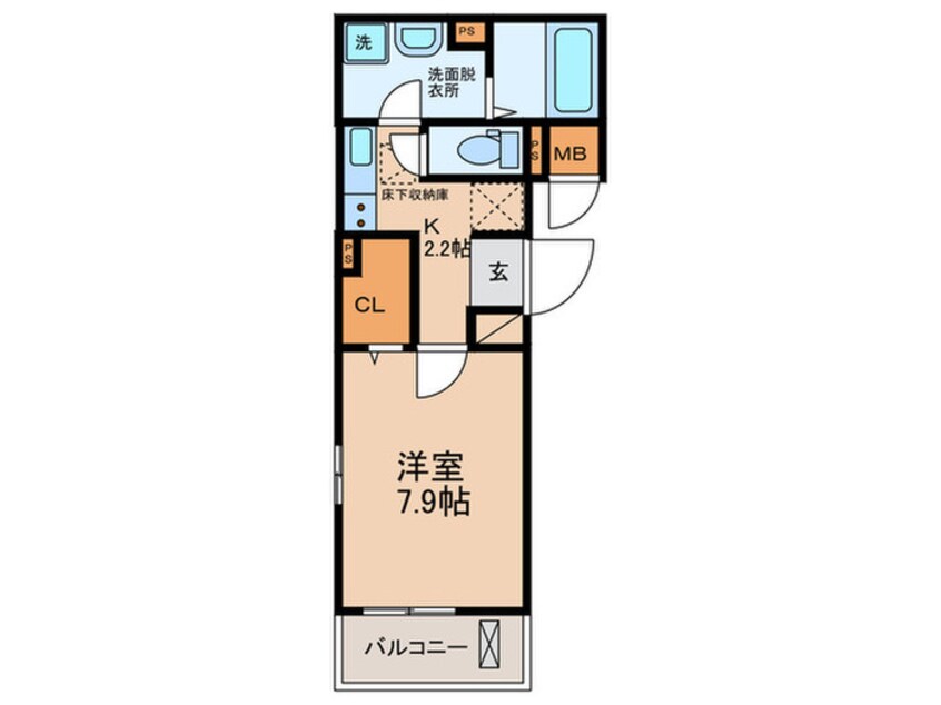 間取図 プラザ九源Ⅲ