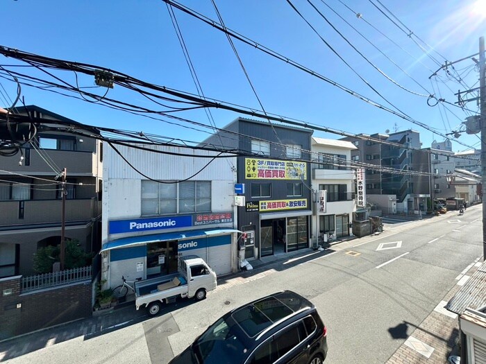 室内からの展望 プラザ九源Ⅲ