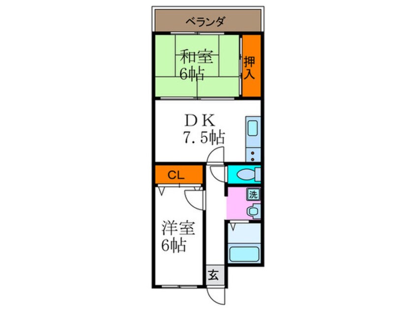 間取図 第一ファラオ