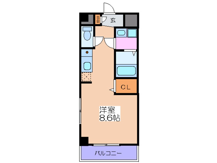 間取図 ファーストリバー