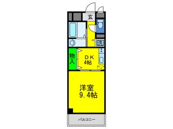 間取図 クリスタルなかもず