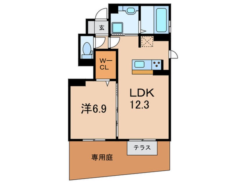 間取図 ビュー・ソフィア Ｂ棟