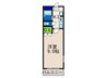 メゾン近松 1Kの間取り