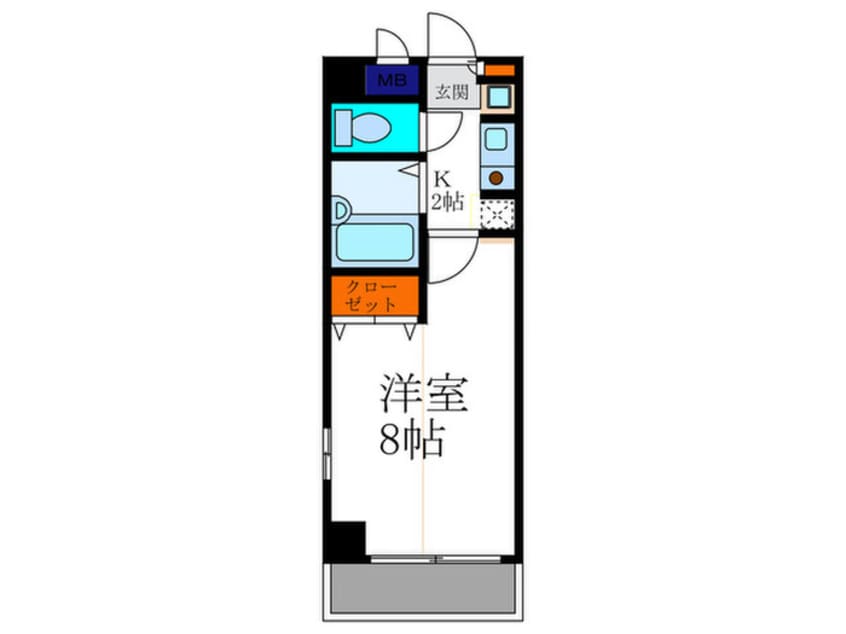 間取図 アーベイン吉田