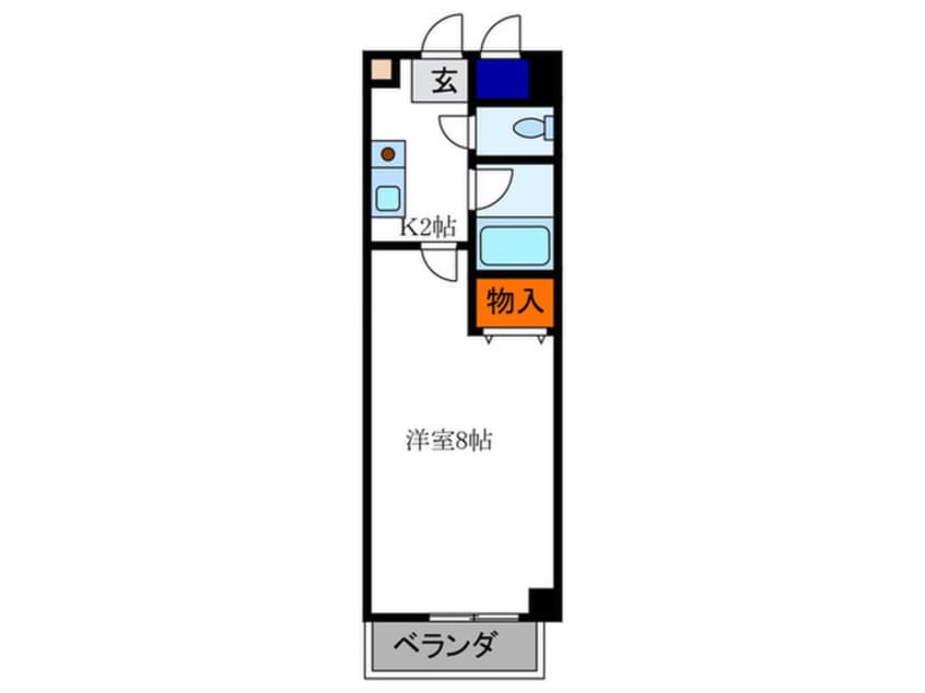 間取図 アーベイン吉田