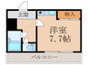 ひでよしマンション 1Rの間取り