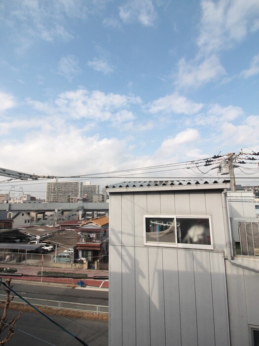 室内からの展望 ひでよしマンション