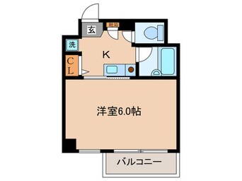 間取図 セレッソコート梅田東(305)