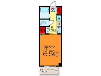 間取図 ジュネス高井田