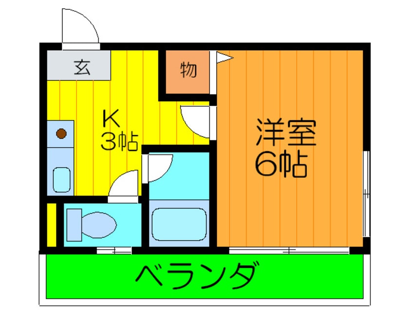 間取図 ミネルバ梅園