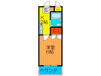 間取図 シェレナ塚本