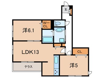 間取図 アークコート