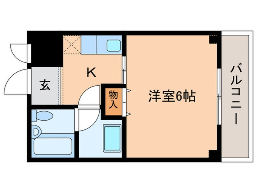 間取図 アパートメント翠月