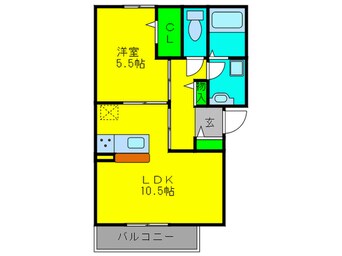 間取図 カーサポポラーレ
