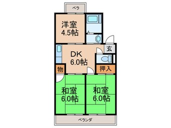 間取図 ロイヤルハイツ