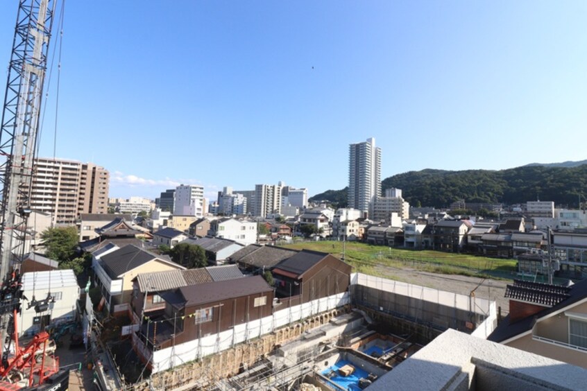 室内からの展望 高栄京町マンション