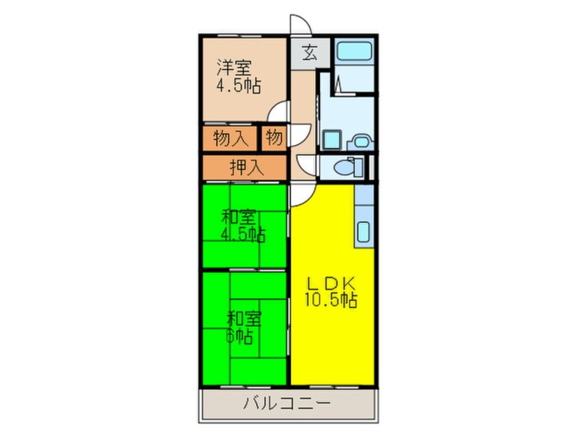 間取図 グレース本館