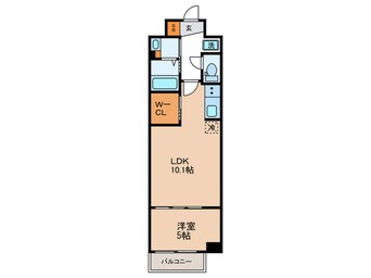 間取図 スワンズ京都東寺ガーデン(511)