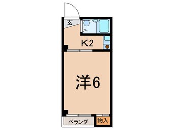 間取図 クレール・ド・山之内