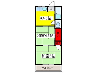 間取図 大宮マンション(301)