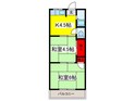 大宮マンション(301)の間取図