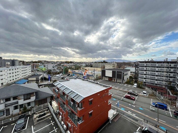 室内からの展望 エバ－グリ－ンハイツ