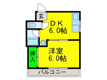 間取図 ヴェ－ルハイツ