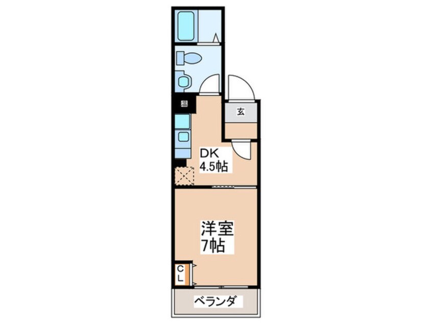 間取図 長本ビル　Ⅰ