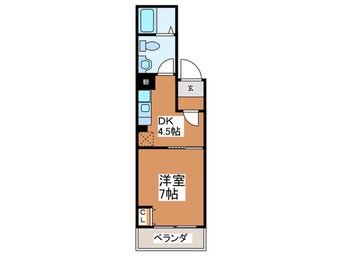 間取図 長本ビル　Ⅰ