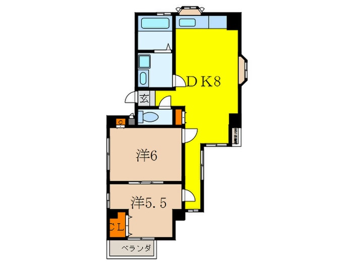 間取り図 イ－スト御影