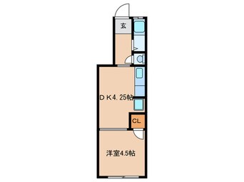 間取図 BAU阿倍野