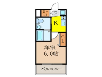 間取図 ｴｽﾃﾑｺｰﾄ新大阪Ⅷﾚｳﾞｫﾘｽ(802)
