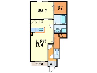 間取図 ユニヴェ－ル