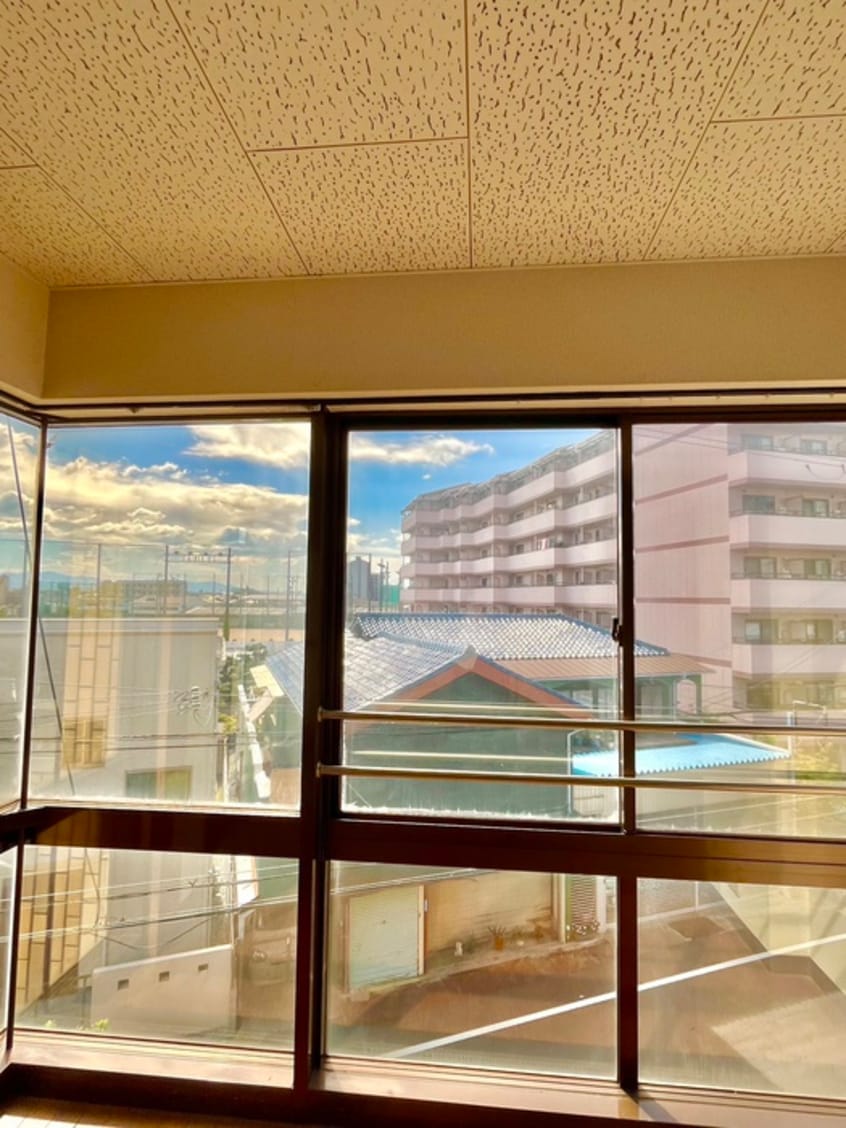 室内からの展望 タウンコートこだま1