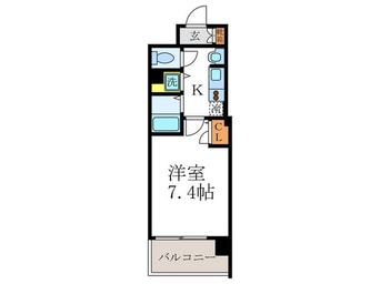間取図 プレサンス京都修学院(202)