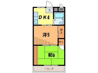 間取図 コ－ポいずみ