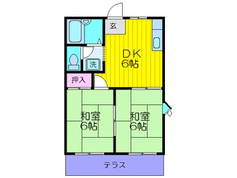 間取図 ハイツ笠井