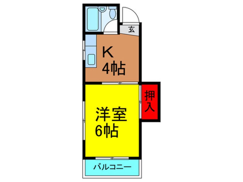 間取図 ロイヤル　香里