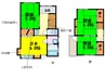 西小路山口貸家 3DKの間取り