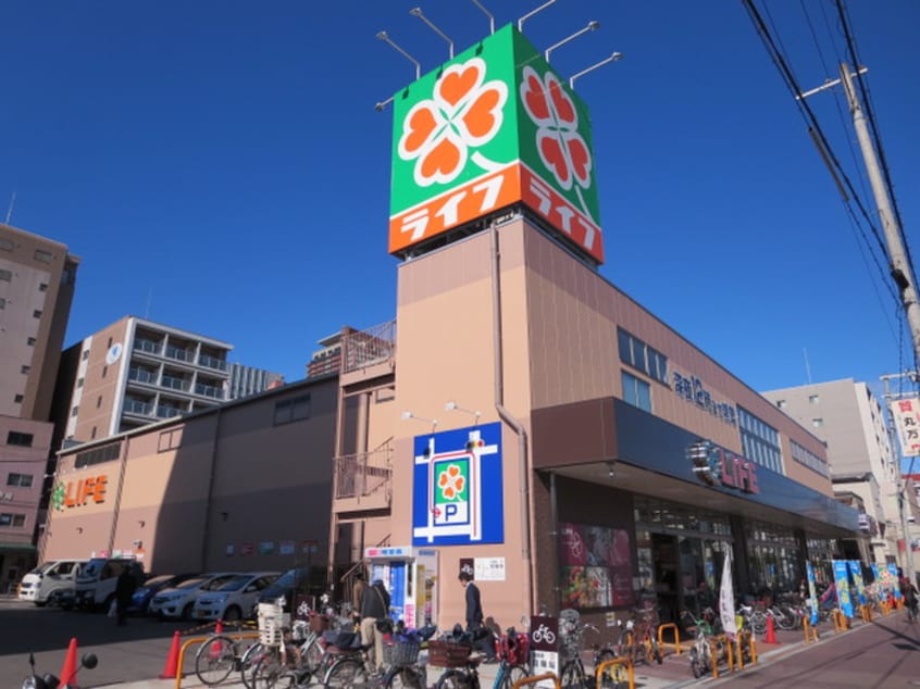 ライフ玉造店(スーパー)まで67m F-TAMATSUKURI