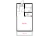 三宅マンション 1Kの間取り