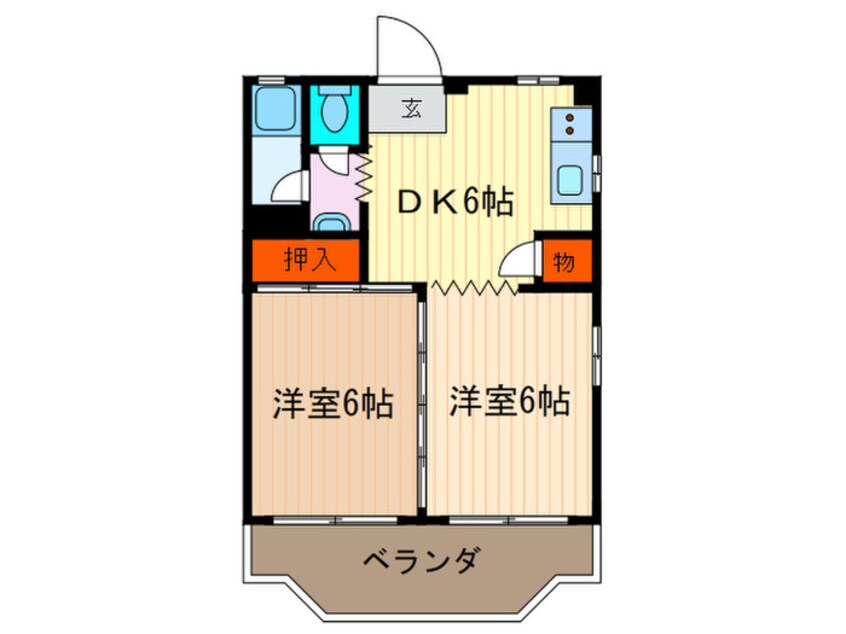 間取図 三宅マンション