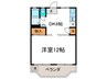 三宅マンション 1DKの間取り