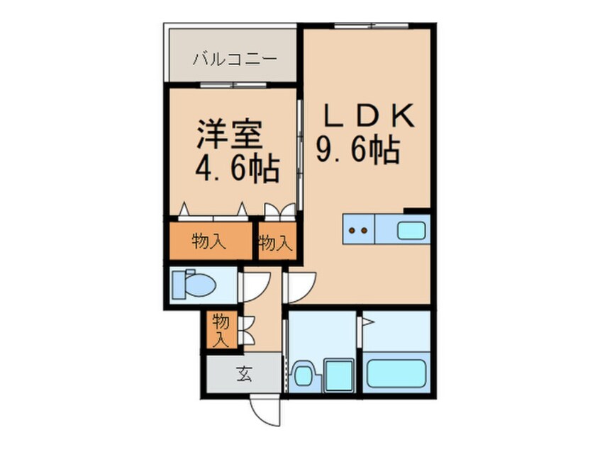 間取図 カーサクワドリフォリオ