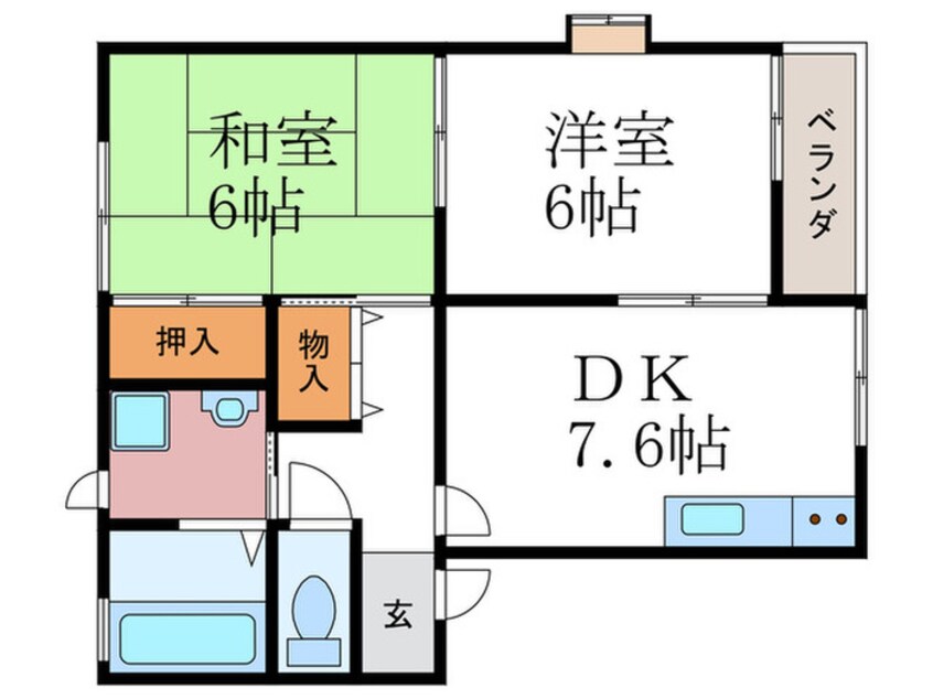 間取図 アドザックスコバヤシ