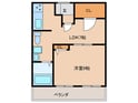 箕面グリーンハイツⅠ(GF8)の間取図