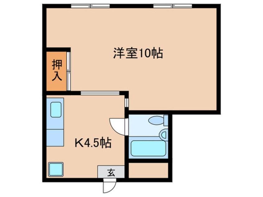間取図 枝川ハイツ