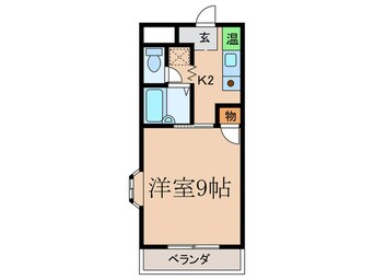 間取図 ジュネス京田辺