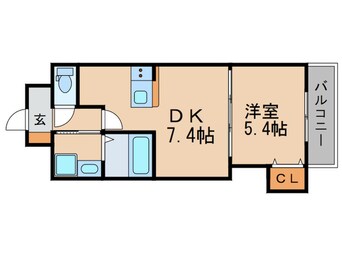 間取図 ＬＵＸＥ中書島