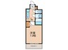 プレサンスTHE KYOTO 流雅（319) 1Kの間取り